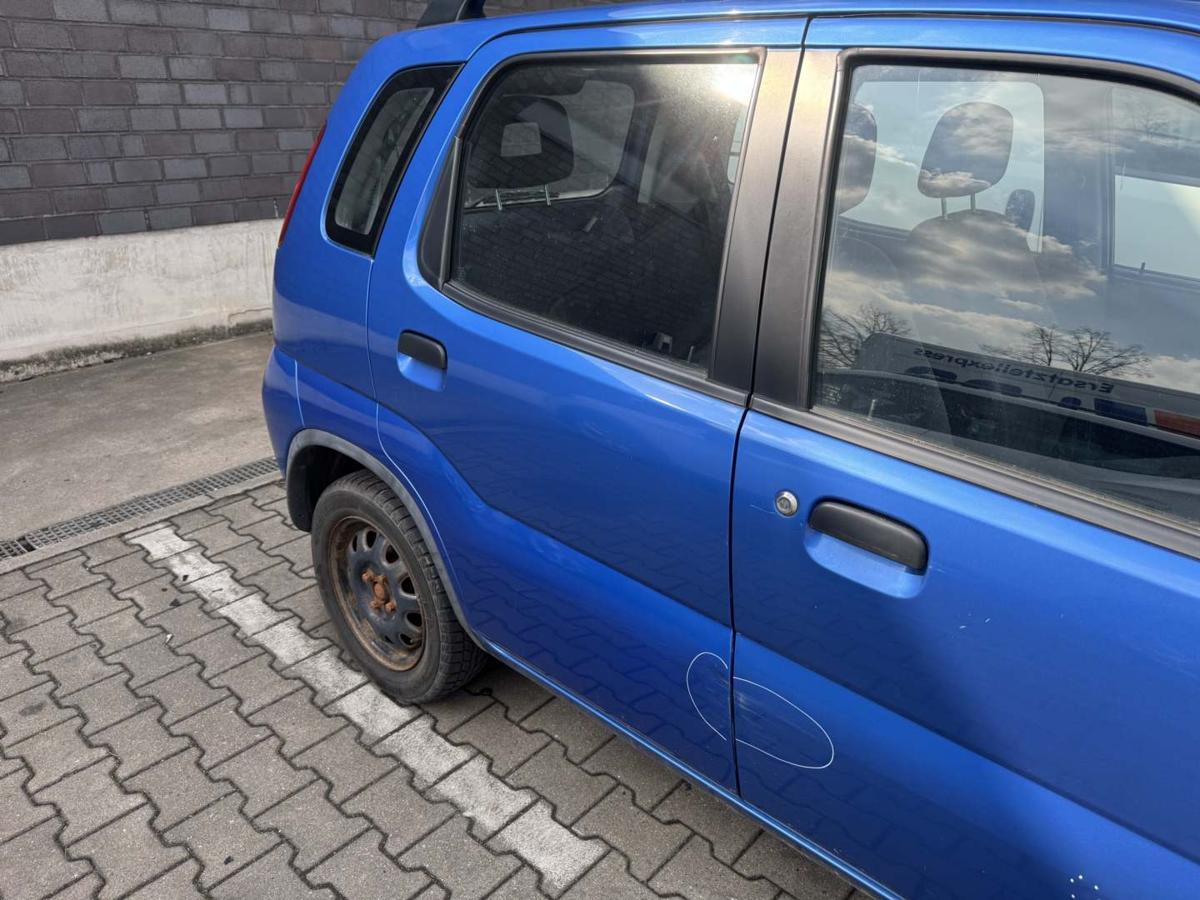 Suzuki Ignis FH original T&uuml;r hinten rechts Z2J Cyprus Blue Rohbau Bj.2003